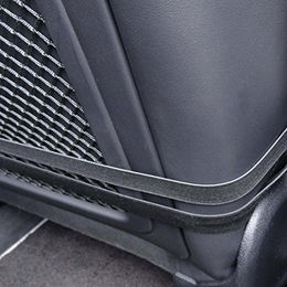 Hossi´s Wholesale Hundesitz Autositz aus Kunstleder Schwarz wasserabweisend Größe M – Bild 1 von 6