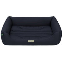 Produktbild von HOUND & NATURE Öko Hundebett BERN aus Baumwolle Blau XL