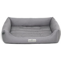 Produktbild von HOUND & NATURE Öko Hundebett BERN aus Baumwolle Grau XL