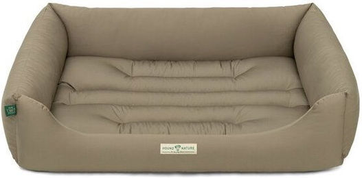 HOUND & NATURE Öko Hundebett BERN aus Baumwolle in XL, Taupe/Beige – Bild 1 von 1