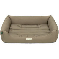 Produktbild von HOUND & NATURE Öko Hundebett BERN aus Baumwolle in XL, Taupe/Beige