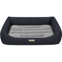 Produktbild von HOUND & NATURE Öko Hundebett Luzern aus Baumwolle in Blau XXL