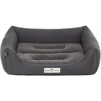 Produktbild von HOUND & NATURE Öko Hundebett Luzern aus Baumwolle in Grau Größe M