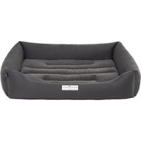 Produktbild von HOUND & NATURE Öko Hundebett Luzern aus Baumwolle in Grau XXL