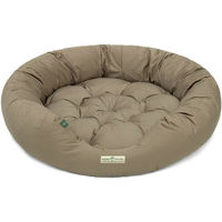 Produktbild von HOUND & NATURE Öko Hundebett St. Moritz XL Taupe aus Baumwolle