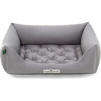 Produktbild von HOUND & NATURE Öko Hundebett Zermatt aus Baumwolle Grau Größe M
