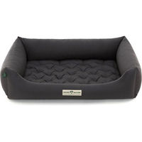 Produktbild von HOUND & NATURE Öko Hundebett ZERMATT XXL Grau aus Baumwolle für Senior Hunde