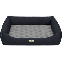 Produktbild von HOUND & NATURE Öko Hundebett Zürich Blau Fleece XXL für Senior Hunde