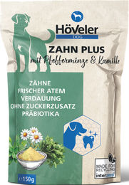 Höveler Dog Zahn Plus Zahnpflege-Snack für Hunde ohne Zucker mit Probiotika zur Verdauungsunterstützung – Bild 1 von 1