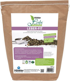 Höveler Herbs Leber-Fit Ergänzungsfutter für Leber Nieren und Harntrakt 1000g - 800 g – Bild 1 von 2