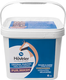 Produktbild von Höveler PUR.MASH Mash zur Unterstützung von Magen-Darm-Funktion und Stoffwechsel für Pferde