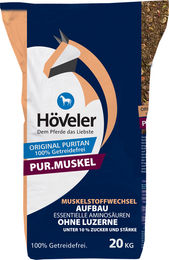 Produktbild von Höveler Pur Muskel Müsli zur Unterstützung des Muskelaufbaus für Pferde