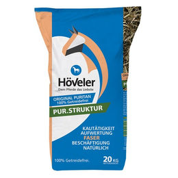 Höveler Pur Struktur Ergänzungsfutter für Zahnpflege und Verdauung ohne tierisches Protein 20 kg - 20 kg – Bild 1 von 2