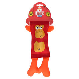 Produktbild von Hozies Hundespielzeug Jeffrey Jungle Quietschspielzeug aus Nylon in Orange Größe S