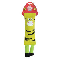 Produktbild von Hozies Sammy Stripes Feuerwehrschlauch Hundespielzeug für Welpen Gelb Medium