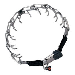 Hs Sprenger Erziehungshalsband aus Metall silberfarben 60 cm – Bild 1 von 1