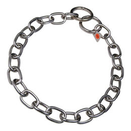 Produktbild von Hs Sprenger Hundehalsband Metall Silberfarben 4 mm 74 cm