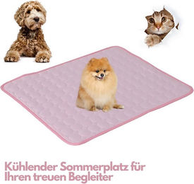 HS.SUPPLY Hundematte aus Plüsch für Hunde und Katzen XXL Selbstkühlend und Atmungsaktiv – Bild 1 von 2