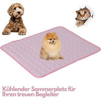 Produktbild von HS.SUPPLY Hundematte aus Plüsch in Pink XXL für Hunde und Katzen