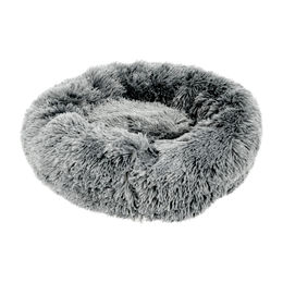 HTI-Living Hundekissen Grau Ø 50 cm Kleintierbett aus Polyester - 50 cm – Bild 1 von 2