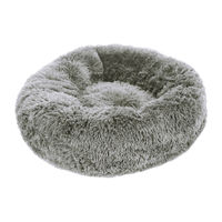 Produktbild von HTI-Living Hundekissen rund Grau Größe M aus Polyester