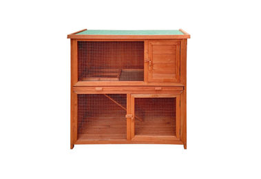 HTI-Living Kleintierstall aus Holz in Braun für Kaninchen – Bild 1 von 8