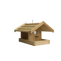 Produktbild von HTI-Living Vogelhaus aus Holz zum Selbstgestalten als Futterspender in Natur Braun