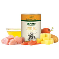 Produktbild von Hubertus Gold Junior Hundefutter Huhn mit hohem Fleischanteil in Sauce 400g