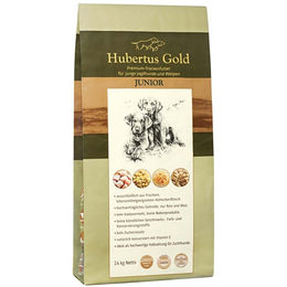 Produktbild von Hubertus Gold Premium Trockenvollkost Huhn Junior ohne Konservierungsstoffe 14kg