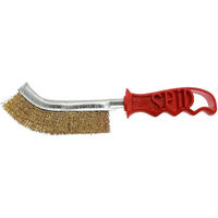 Produktbild von Hufbürste Umbria Equitazione aus Kunststoff und Metall in Rot und Silber