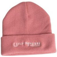 Produktbild von Hufeisenliebe Beanie Mütze aus Acryl in Rosa für den Winter
