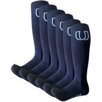 Produktbild von Hufeisenliebe Reitsocken aus Baumwolle Blau XS