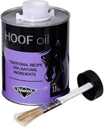 Produktbild von Huffett Diamond Hufpflege für Pferde Schwarz 1000g