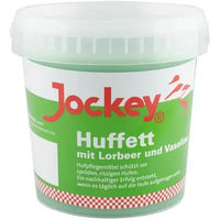 Produktbild von Huffett Jockey Hufpflege für Pferde in Schwarz und Grün