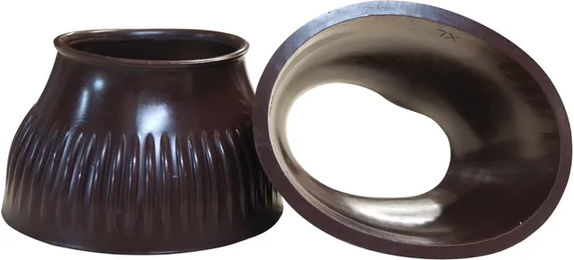 Produktbild von Hufglocken Privilège Equitation aus Gummi Braun Größe L
