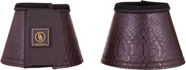 Hufglocken Pro Max Croco Sprungglocken aus Kunstleder Braun Größe S – Bild 1 von 1