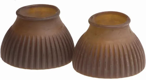 Produktbild von Hufglocken Umbria Equitazione Gamaschen aus Gummi Braun XL