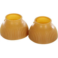 Produktbild von Hufglocken Umbria Equitazione Gamaschen aus Gummi Braun XXL
