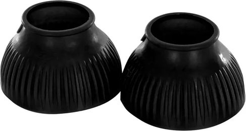 Produktbild von Hufglocken Umbria Equitazione Gamaschen aus Gummi Schwarz XL