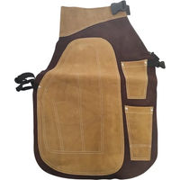 Produktbild von Hufschmiede-Schürze Umbria Equitazione aus Leder in Braun und Orange Unisex