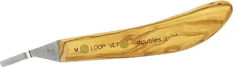 Produktbild von Hufschmiedewerkzeug Hufschneider Double S aus Holz in Beige Natur