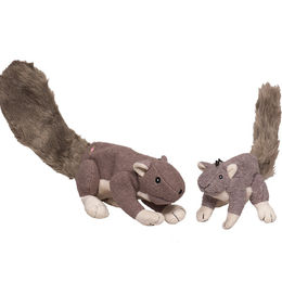 Produktbild von HuggleHounds Hundespielzeug Feller Squirrel Plüsch Größe L