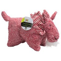 Produktbild von HuggleHounds Hundespielzeug Peppermint Collection Squooshie Moose Plüschspielzeug Rosa
