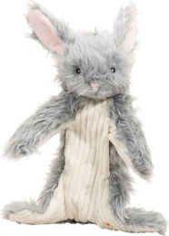 HuggleHounds X-Brace Birch Bunny Interaktives Hundespielzeug aus Plüsch mit Quietschfunktion und Knistergeräusch für Welpen und Hunde aller Größen – Bild 1 von 7