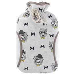 Hugo Frosch Öko-Wärmflasche für Hunde mit Sweatbezug Muff Beige 2,0 l – Bild 1 von 3
