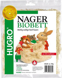 Hugro BioBett Nager Nistmaterial aus Naturhanf 50 g - 50 g – Bild 1 von 1
