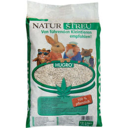 Hugro Hanfeinstreu Naturstreu für Nager 10 Liter - 10 l – Bild 1 von 5