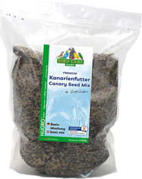 Produktbild von Hugro Kanarienfutter Basismischung Hauptfutter für Kanarienvögel ohne tierisches Protein 2 x 4 kg - 2 x 4 kg