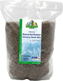Produktbild von Hugro Kanarienfutter pflanzlich ohne Rübsen für Kanarienvögel 4 kg - 4 kg