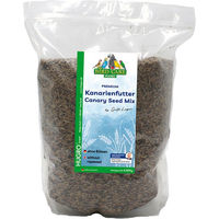 Produktbild von Hugro Kanarienfutter pflanzlich ohne Rübsen für Kanarienvögel 4 kg - 4 kg